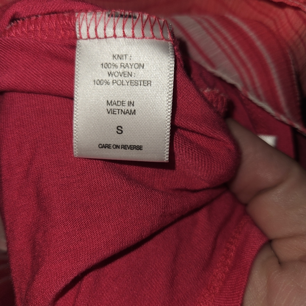 New York & Company Womans Pink Tank Top Size S - Picture 9 of 9